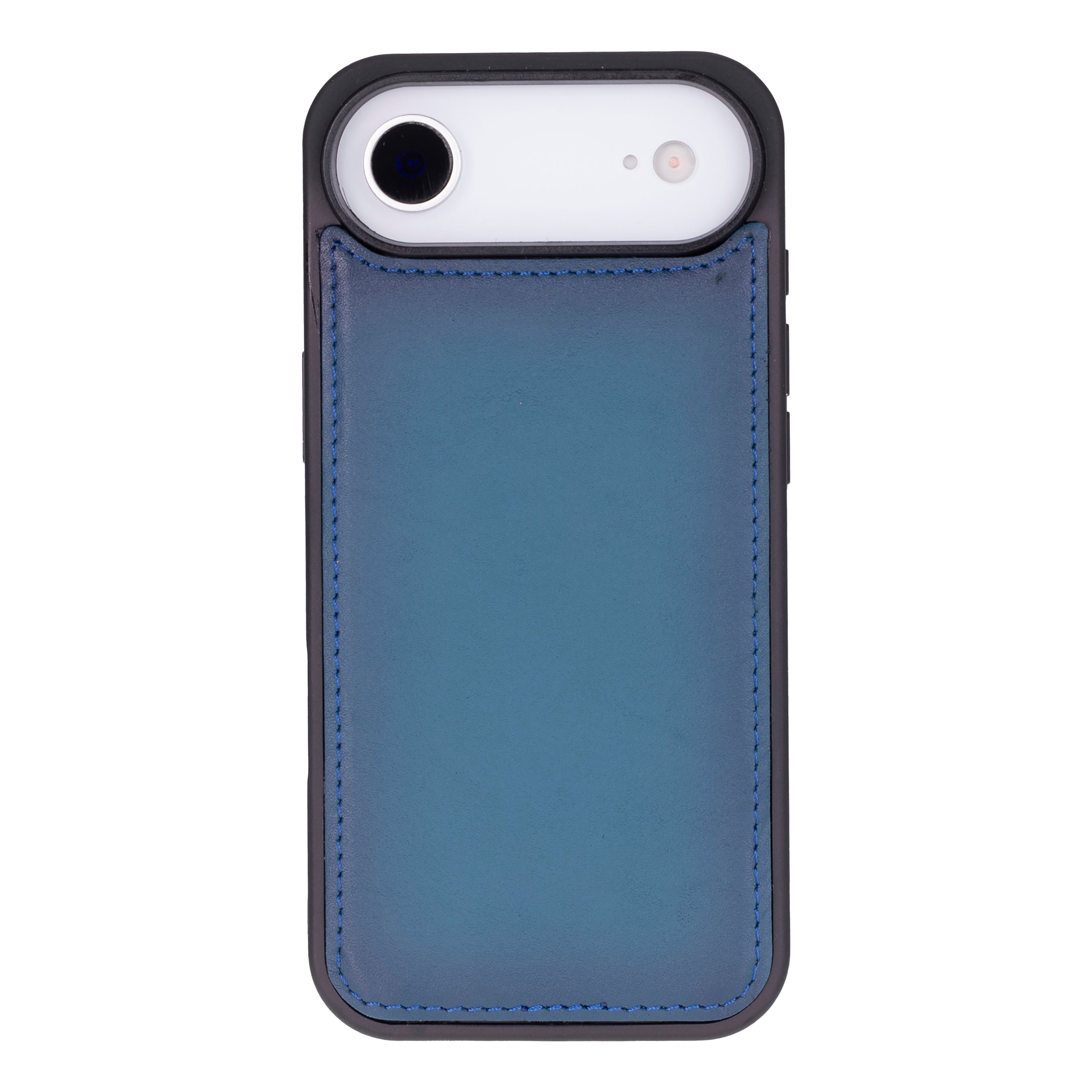 Magic iPhone 17 Air Detachable Genuine Leather Wallet Case