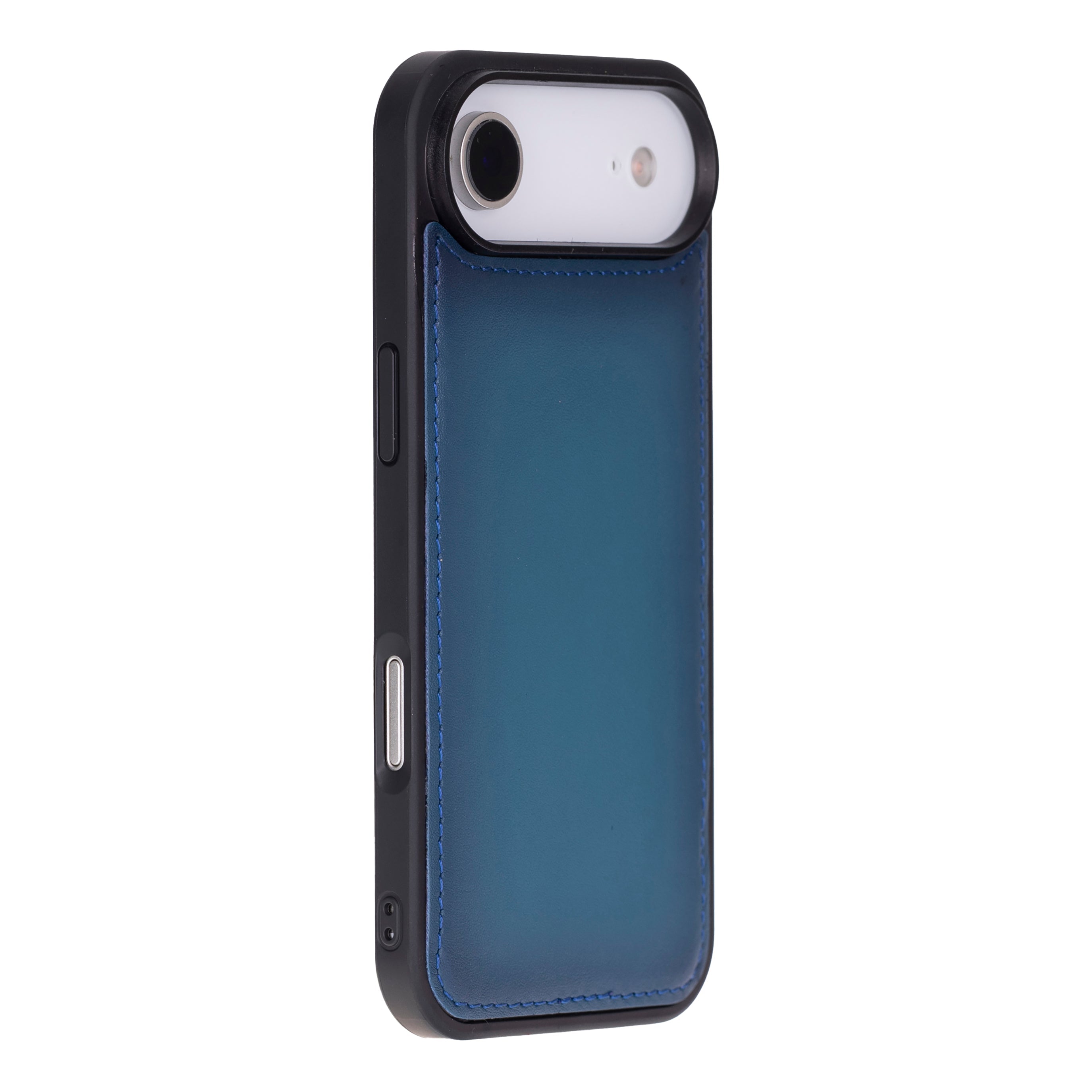 Magic iPhone 17 Air Detachable Genuine Leather Wallet Case
