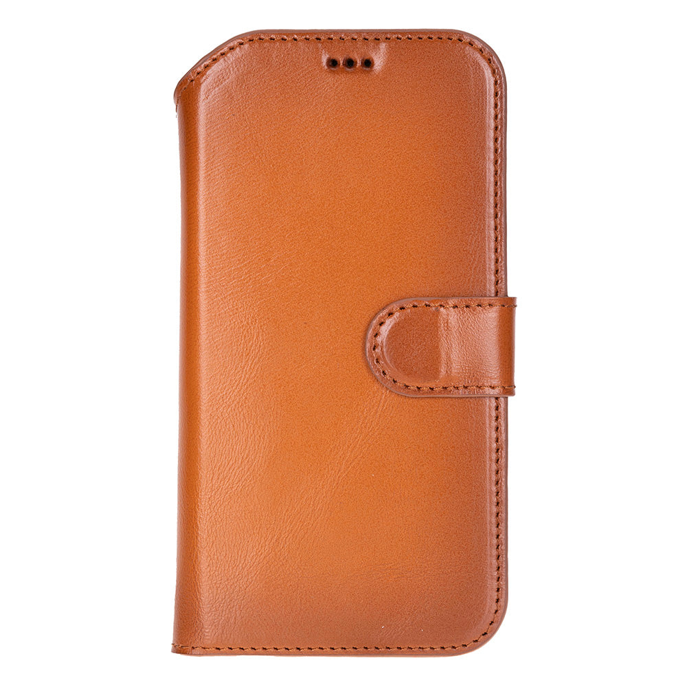 Magic iPhone 17 Air Genuine Leather Detachable Wallet Case