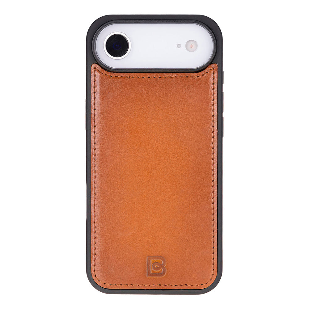 Magic iPhone 17 Air Detachable Genuine Leather Wallet Case