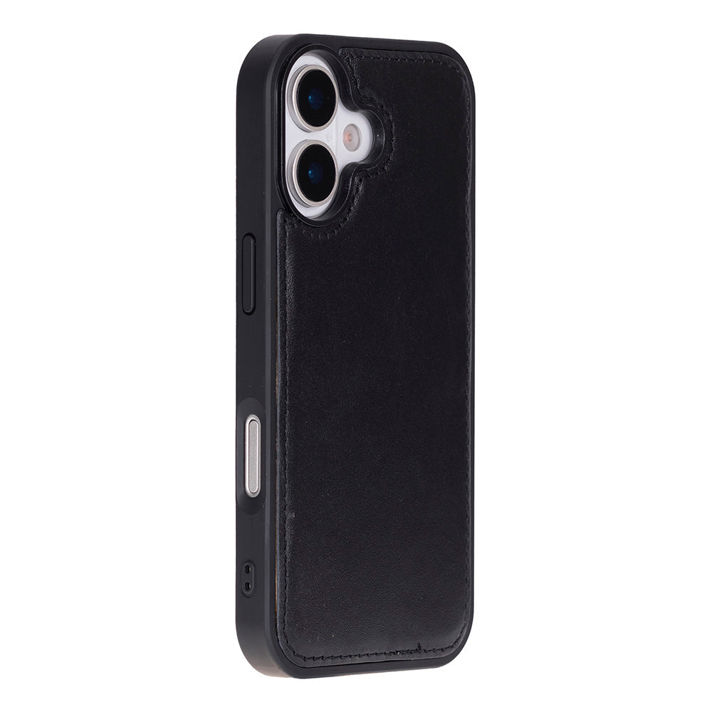 Magic iPhone 17 Genuine Leather Detachable Wallet Case