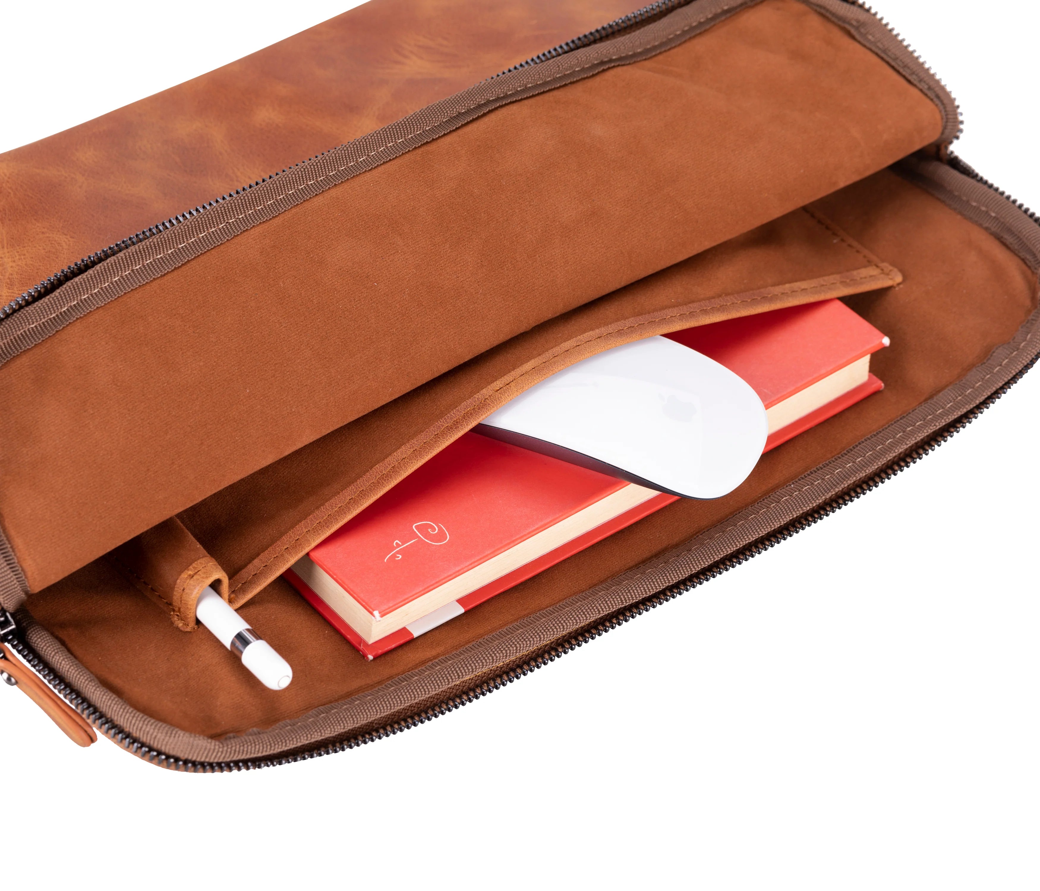 Awe Slim Genuine Leather Laptop / Tablet Bag