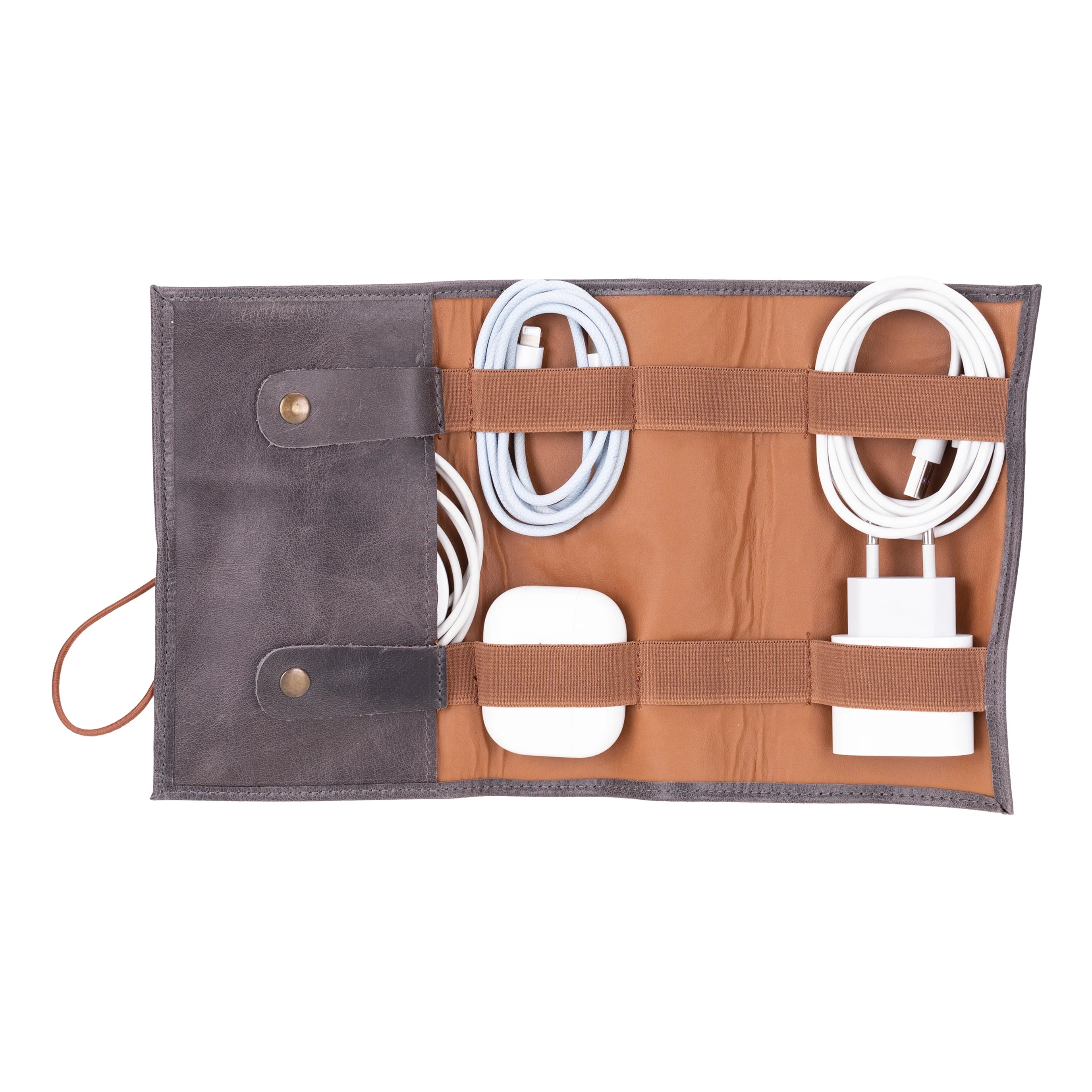Cordian Genuine Leather Cable Organizer