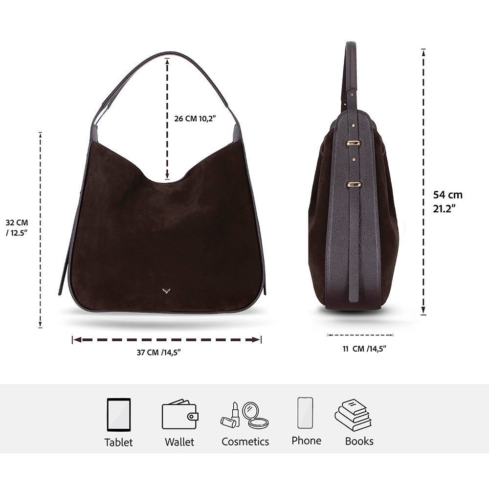 Carina Suede Leather Women's Bag