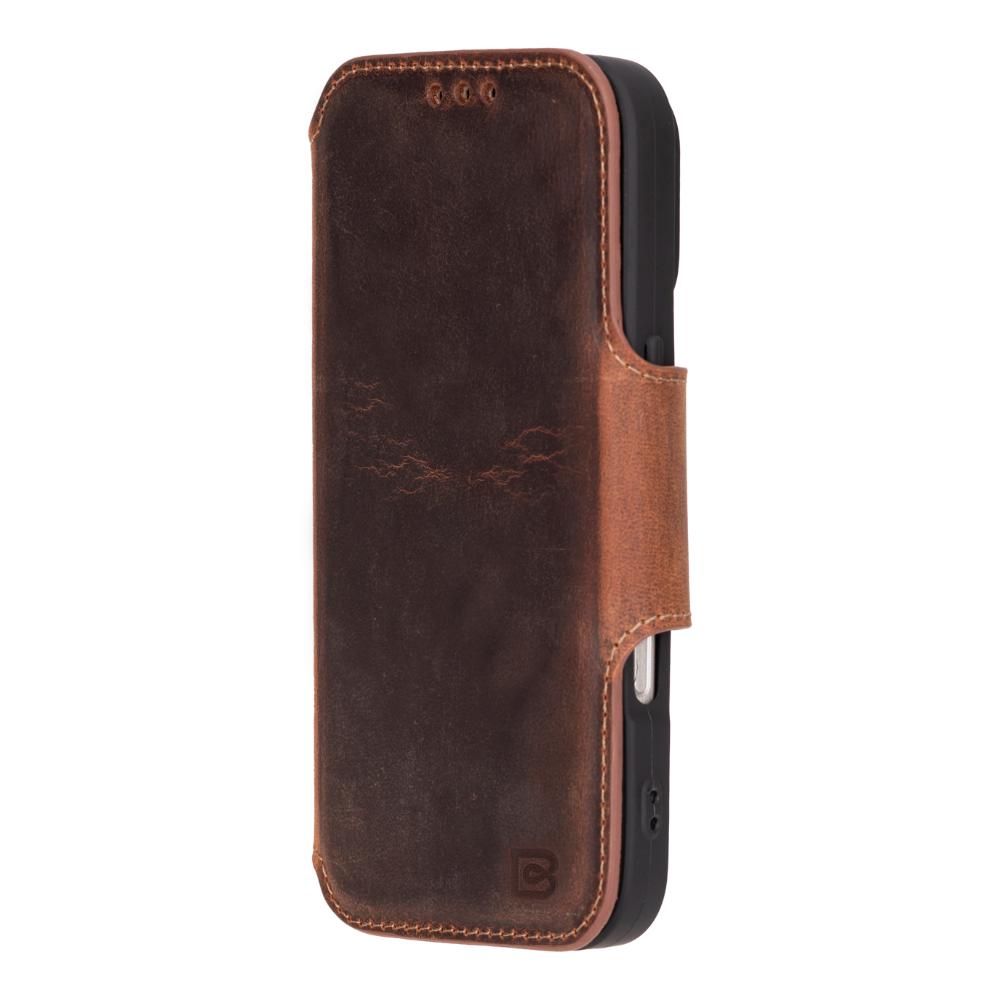Infinix iPhone 16 Pro Max Genuine Leather Folio Case