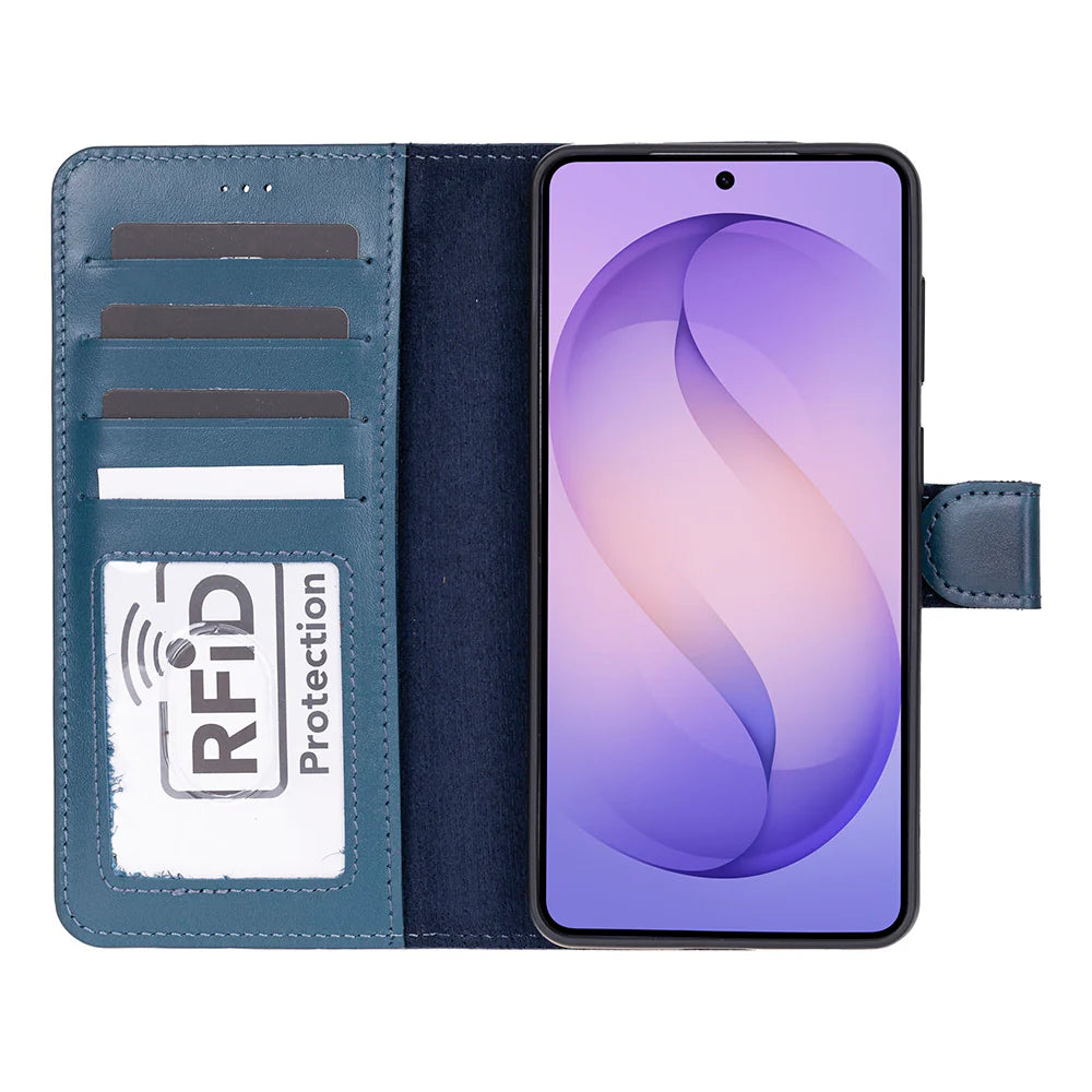 Magic Samsung Galaxy S26 Plus Leather Detachable Wallet Case