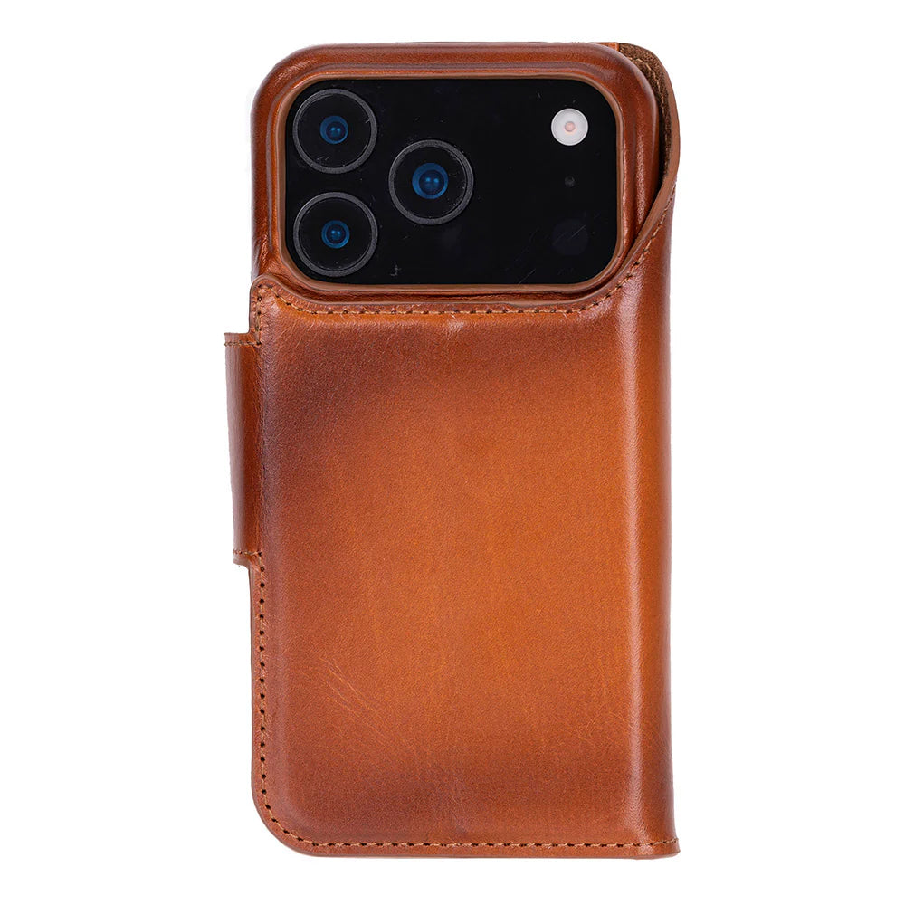 Elite Magic iPhone 17 Pro Max Detachable Leather Wallet Case