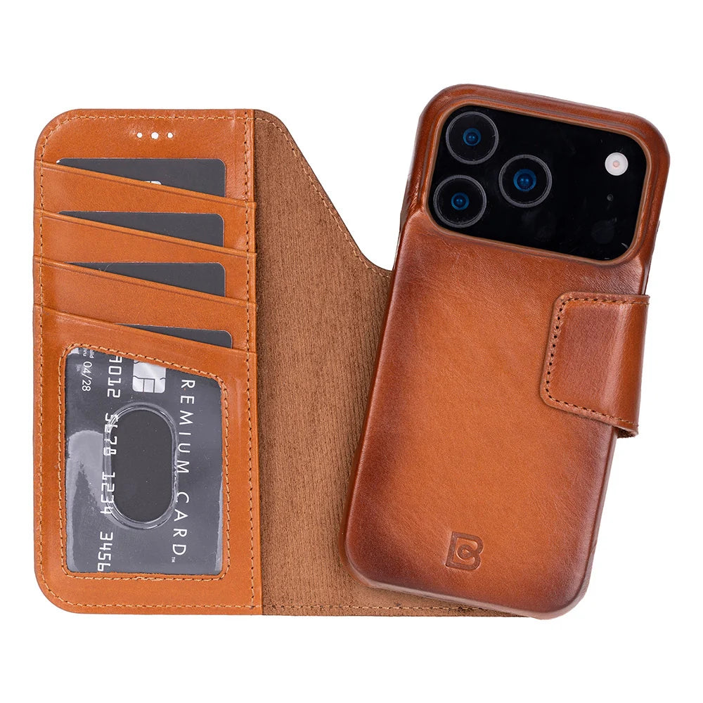 Elite Magic iPhone 18 Pro Max / 17 Pro Max Detachable Leather Wallet Case