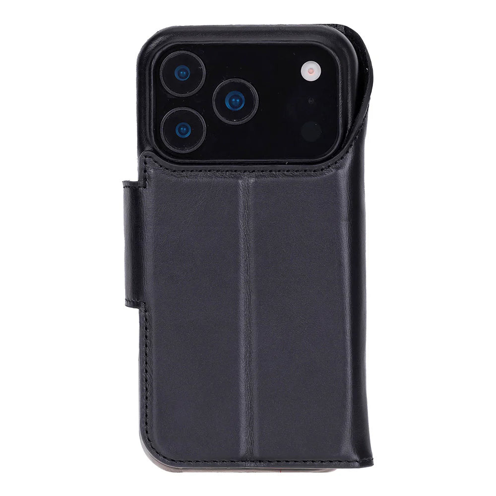 Elite Magic iPhone 17 Pro Max Detachable Leather Wallet Case