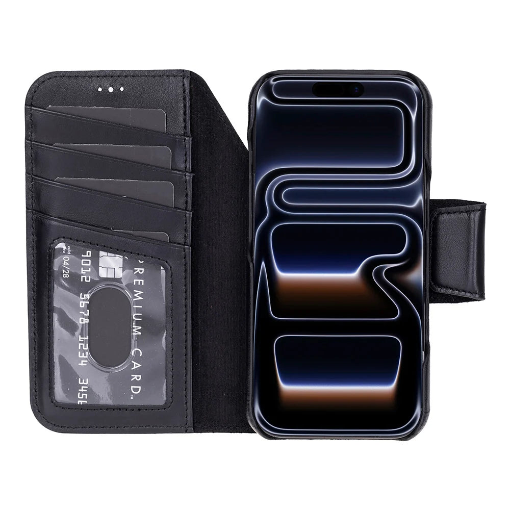 Elite Magic iPhone 18 Pro Max / 17 Pro Max Detachable Leather Wallet Case