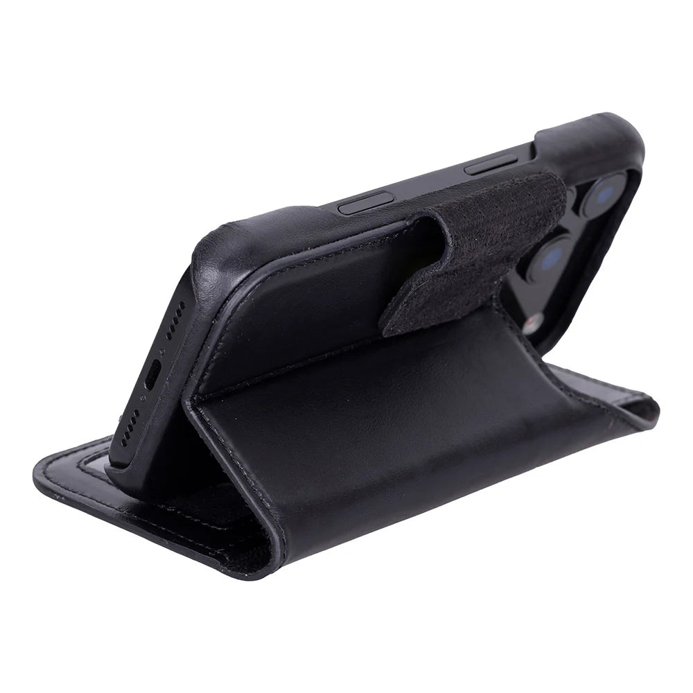 Elite Magic iPhone 17 Pro Max Detachable Leather Wallet Case