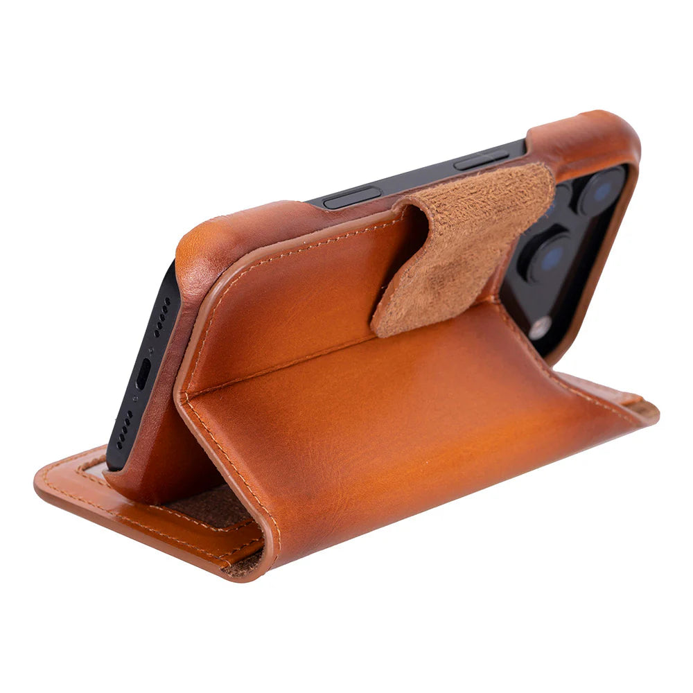 Elite Magic iPhone 17 Pro Max Detachable Leather Wallet Case