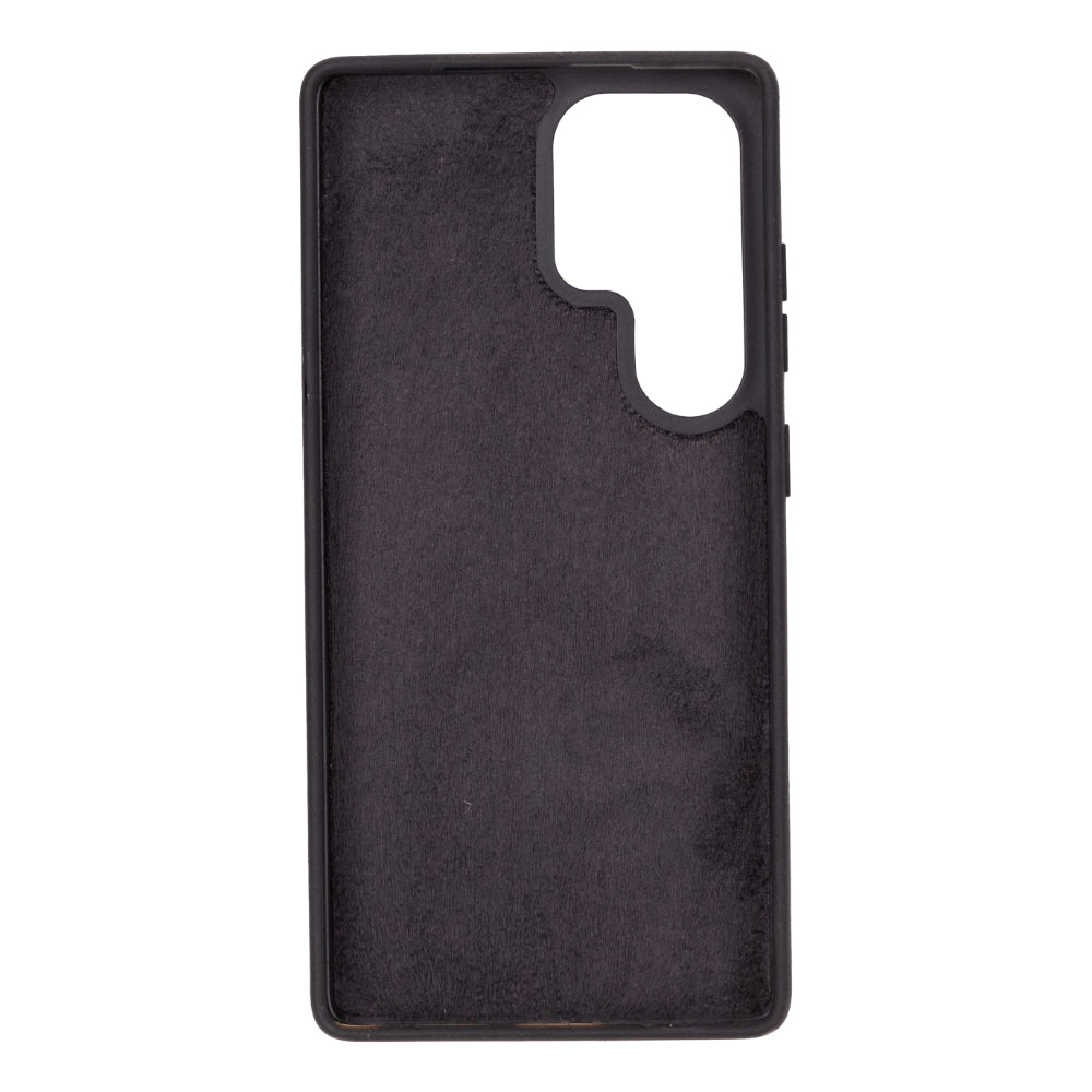 Magic Samsung Galaxy S25 Ultra Genuine Leather Detachable Wallet Case
