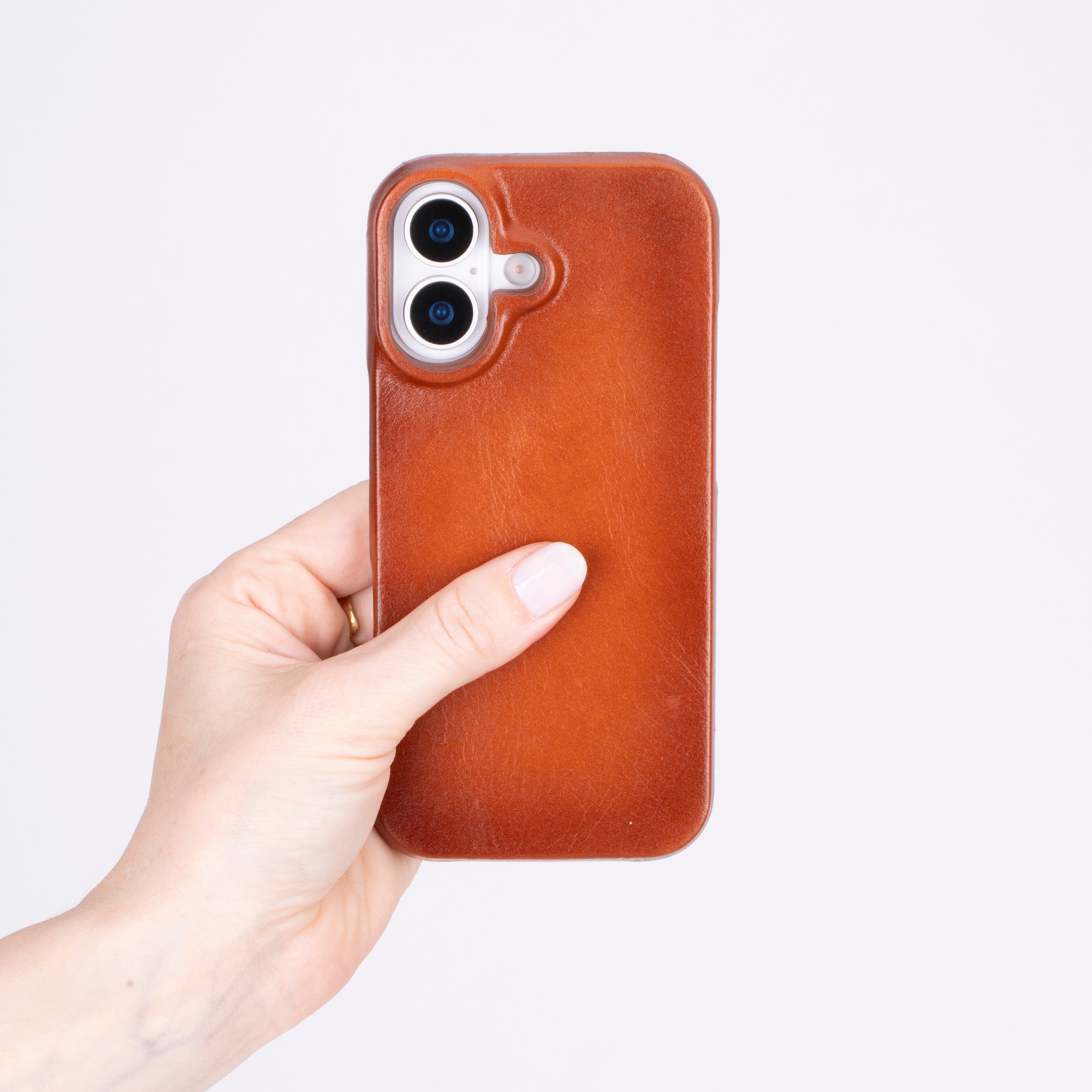 F360 Genuine Leather iPhone 17 Case