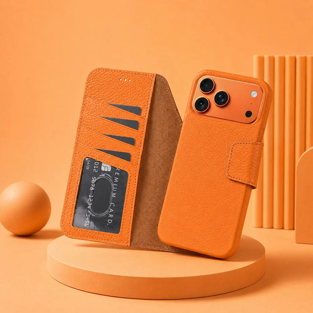 Elite Magic iPhone 18 Pro Max / 17 Pro Max Leather Detachable Wallet Case