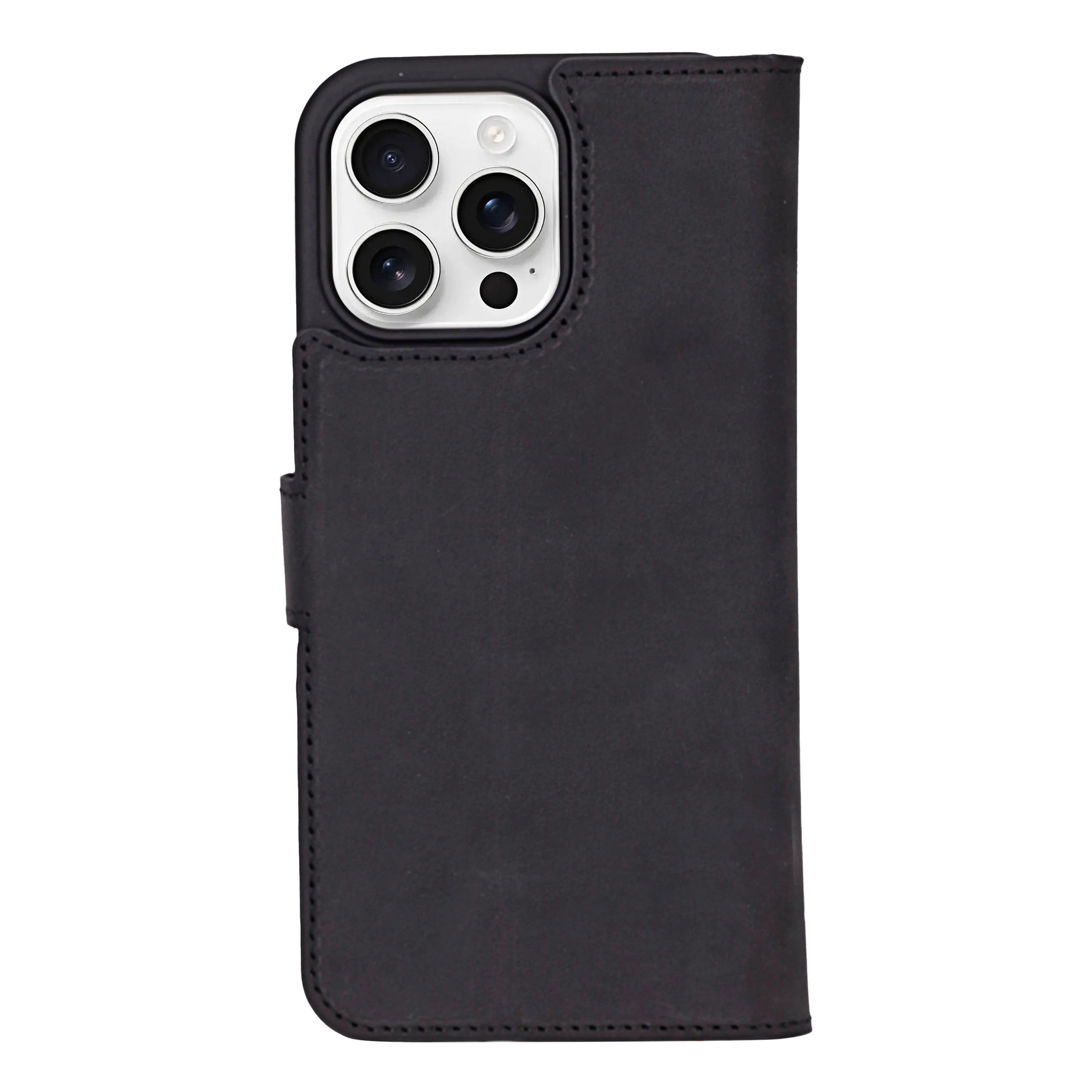 Liluri iPhone 16 Pro Max Deri Ayrılabilir Cüzdan Kılıf
