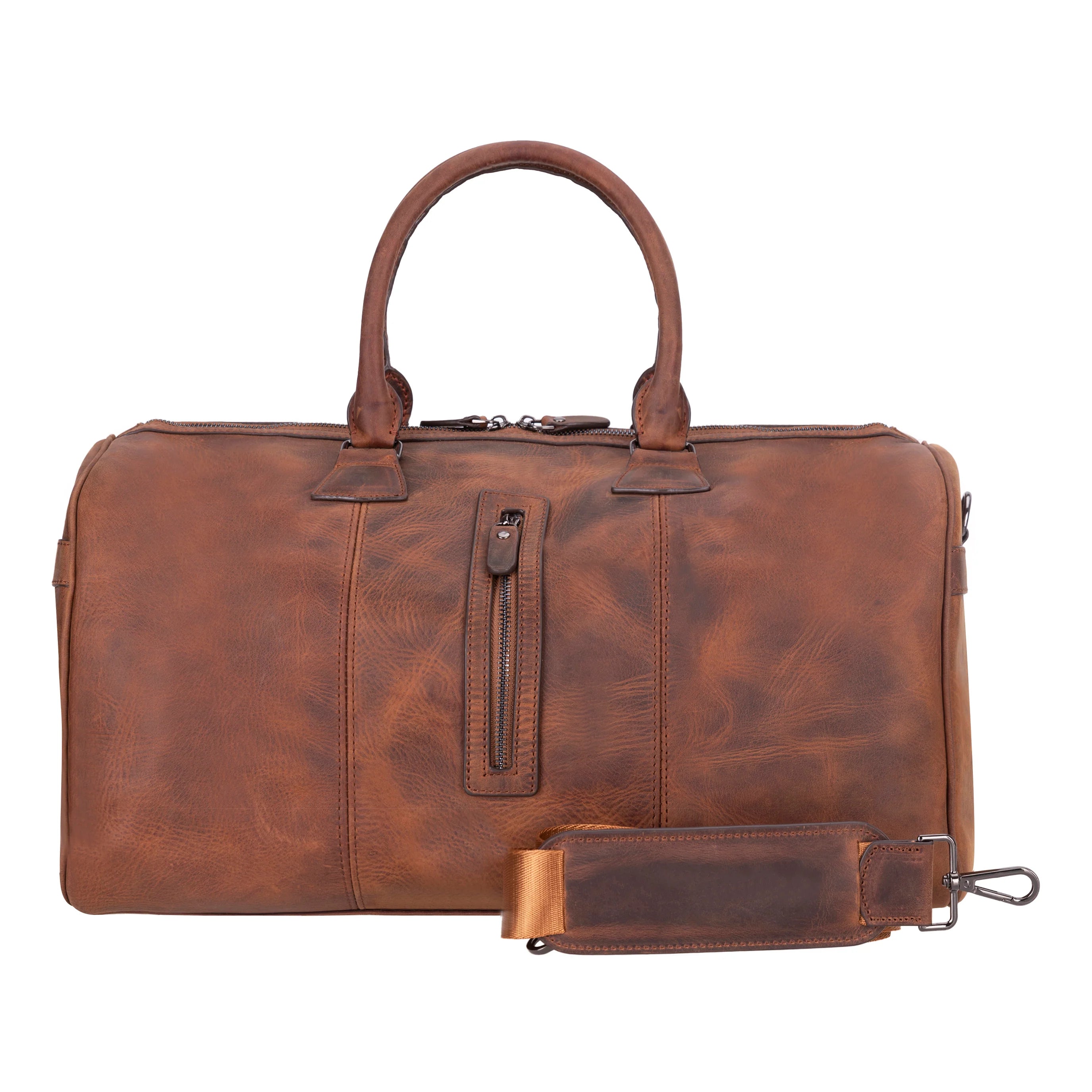Dolly Genuine Leather Weekend Duffle Bag