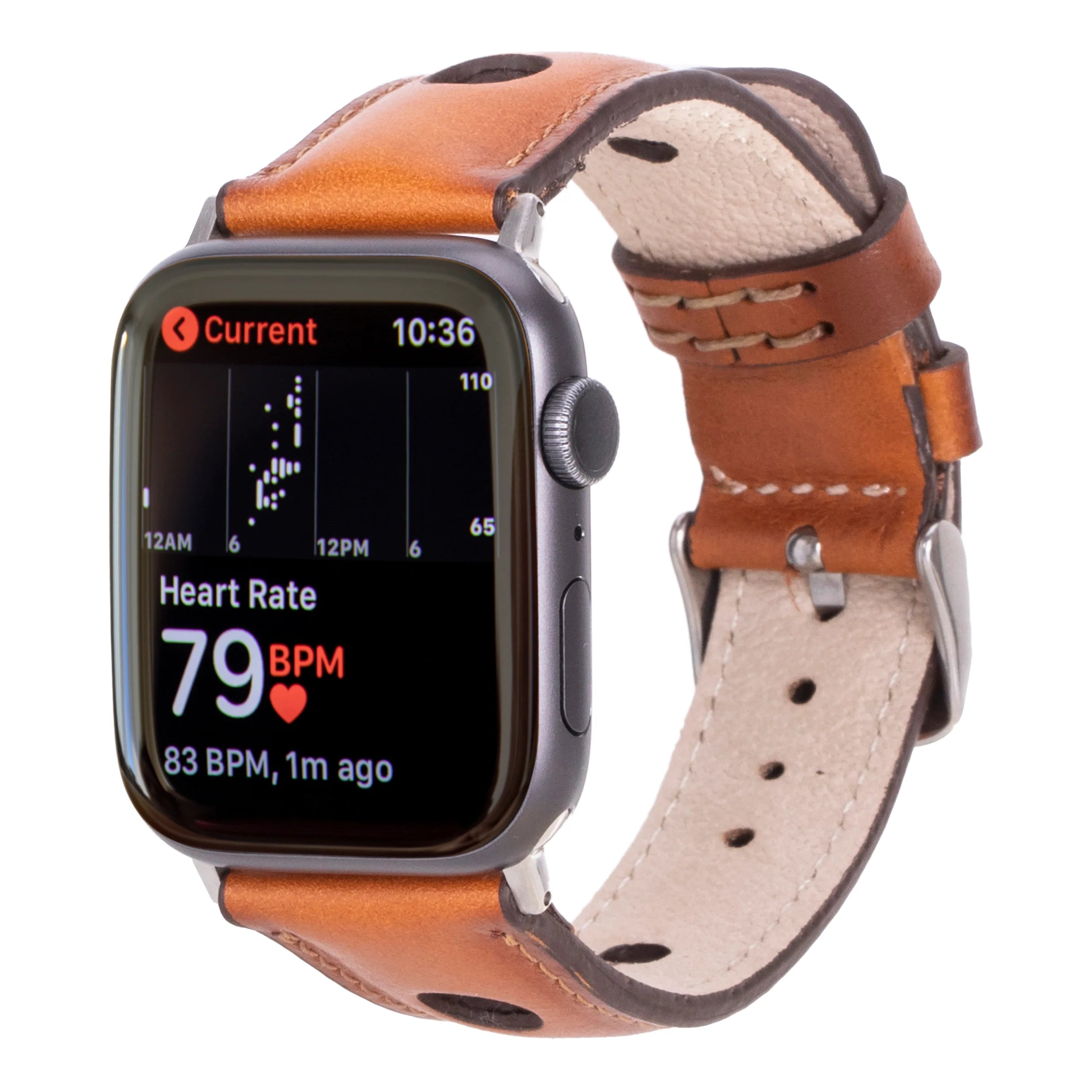 Holo Genuine Leather Apple Watch Band