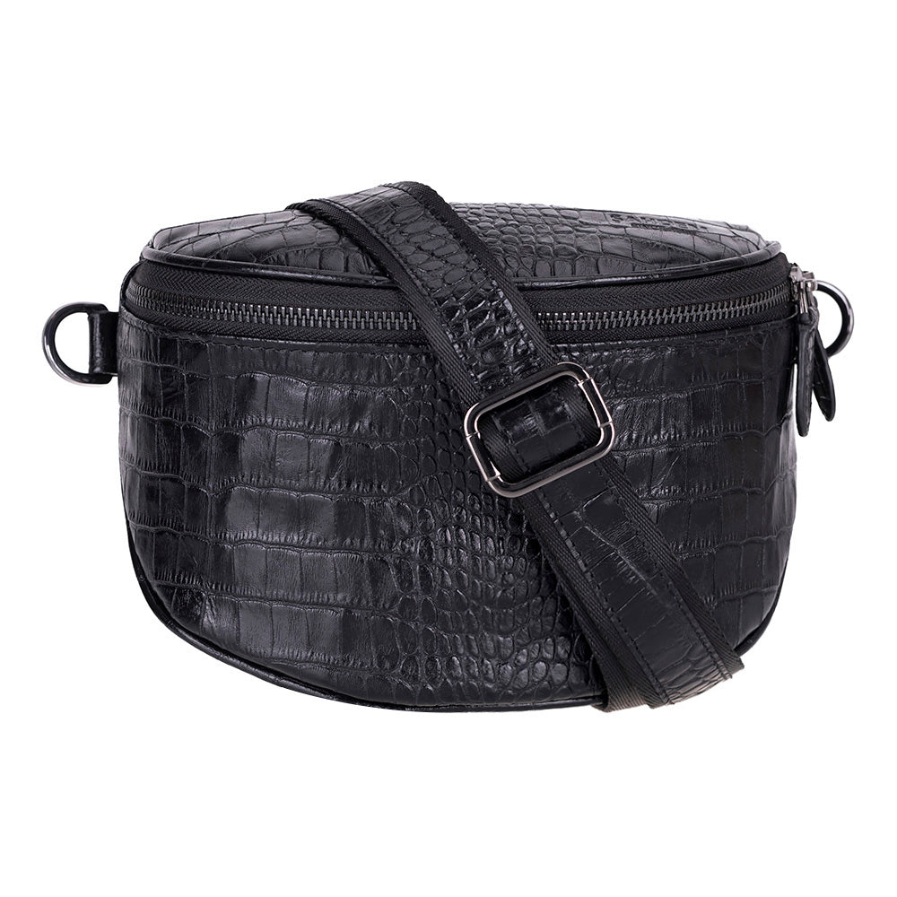 Alora Genuine Leather Crossbody Bag
