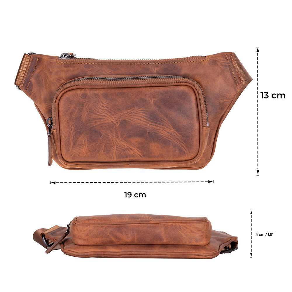 Apex Genuine Leather Waist Bag