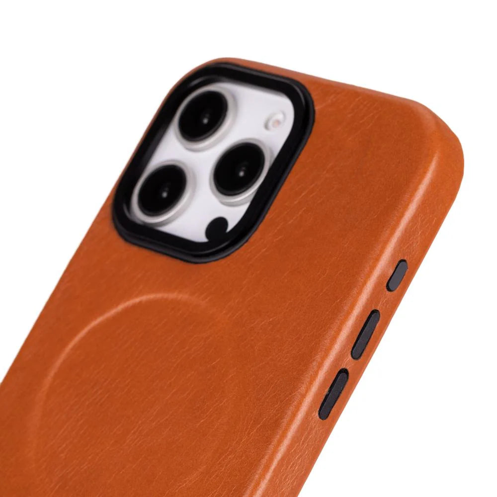 Vento iPhone 16 Pro Hakiki Deri Kılıf