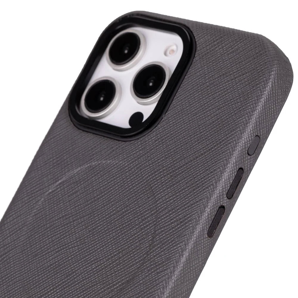 Vento iPhone 16 Pro Hakiki Deri Kılıf