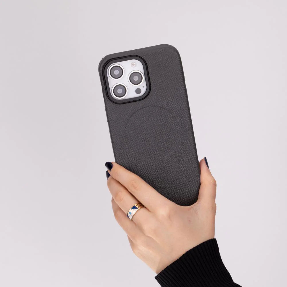 Vento iPhone 16 Pro Hakiki Deri Kılıf