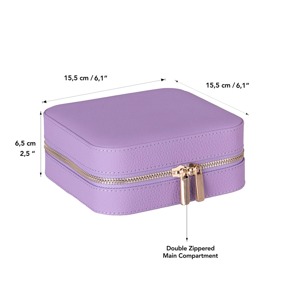 Amanda Genuine Leather Jewelry Box
