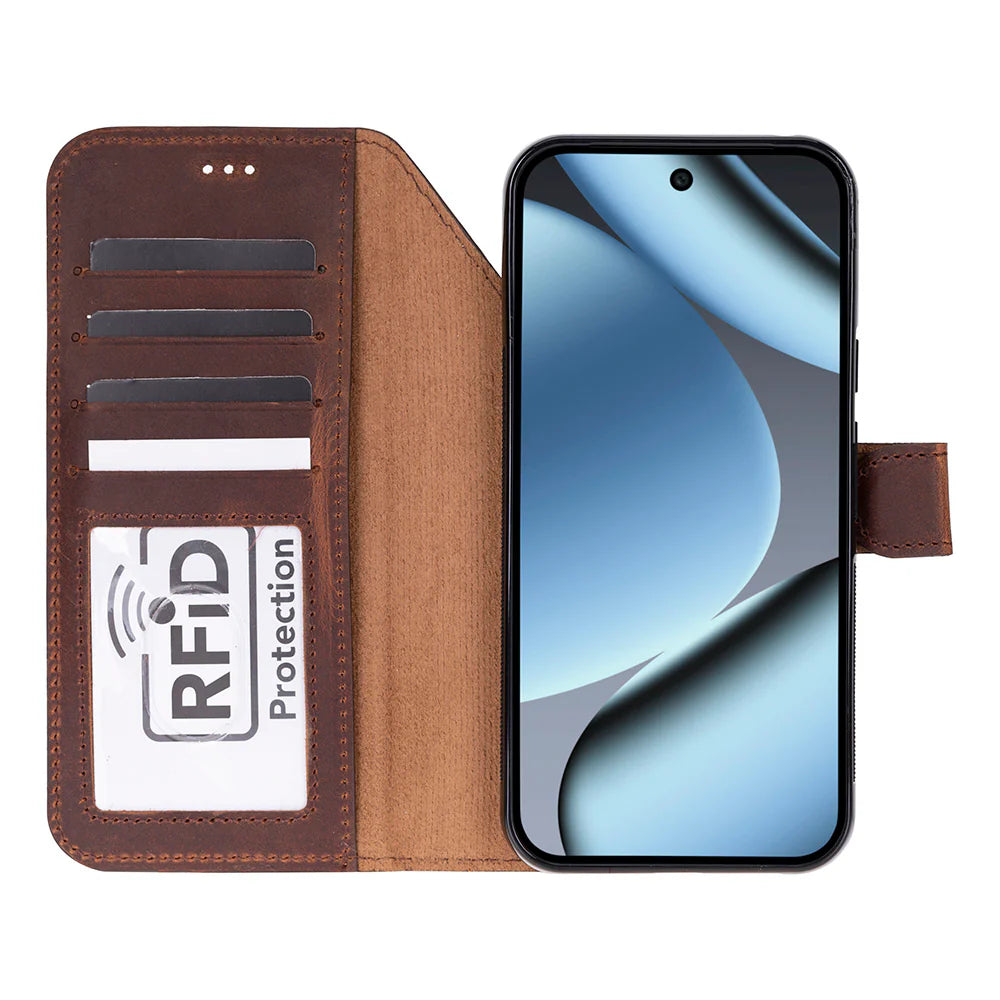 Magic Google Pixel 10 Pro XL Leather Detachable Wallet Case