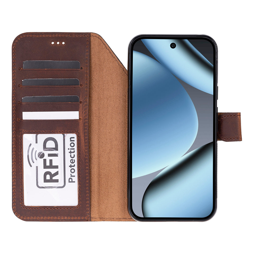 Magic Google Pixel 10 Pro XL Leather Detachable Wallet Case (Bouletta)