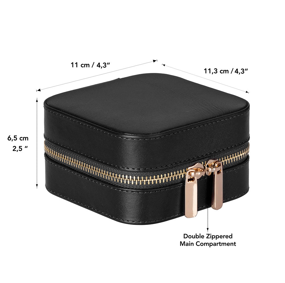Amanda Genuine Leather Jewelry Box