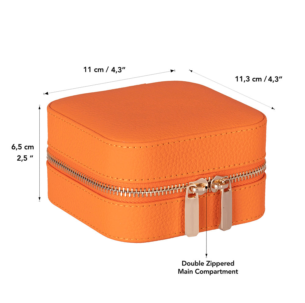 Amanda Genuine Leather Jewelry Box