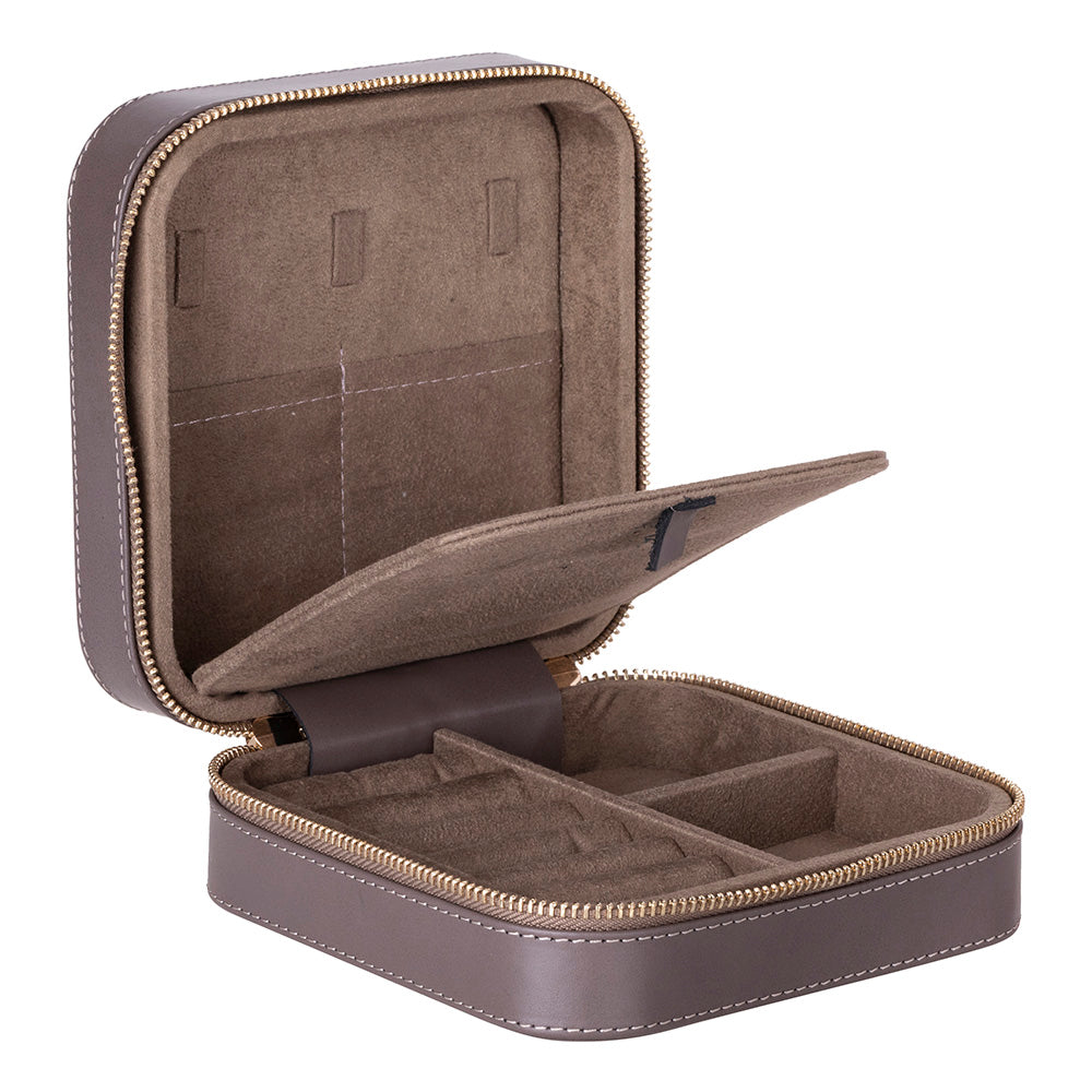 Amanda Genuine Leather Jewelry Box