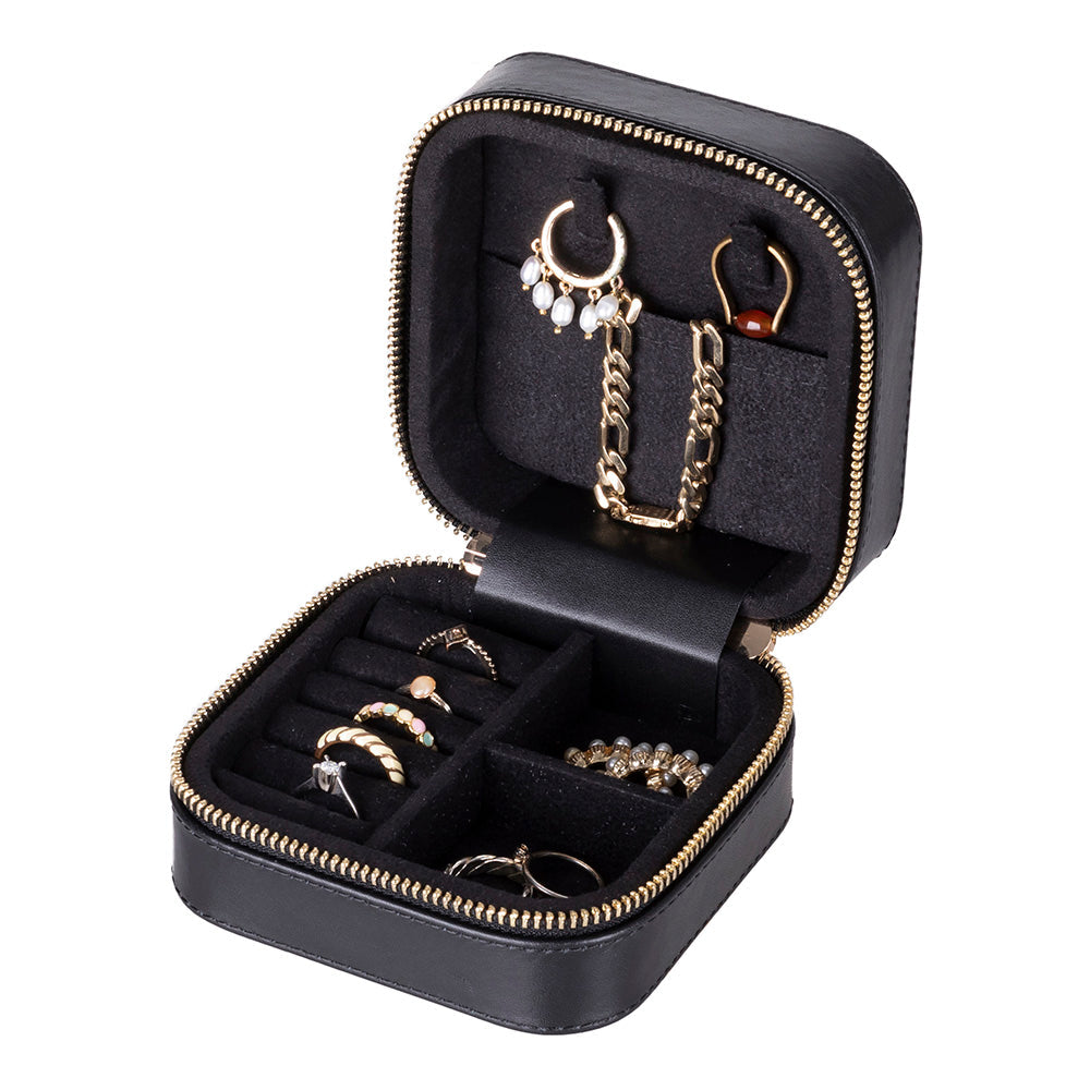 Amanda Genuine Leather Jewelry Box