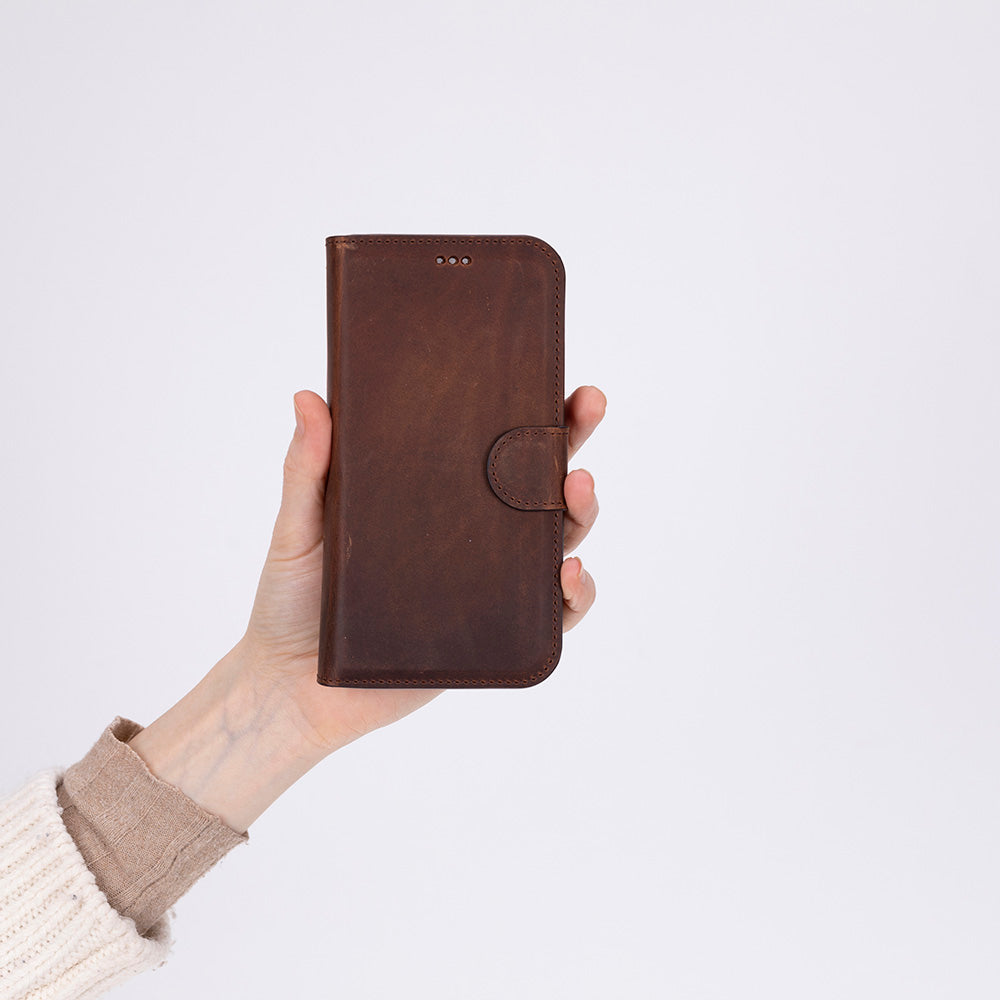 Wallet ID Google Pixel 10 Pro Fold Leather Folio Case (Bouletta)