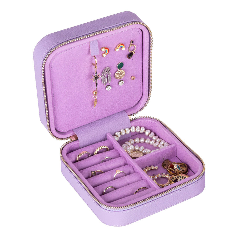 Amanda Genuine Leather Jewelry Box