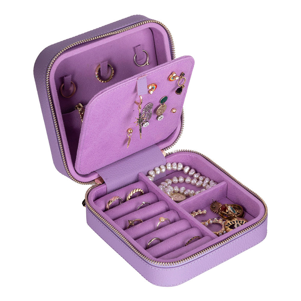 Amanda Genuine Leather Jewelry Box