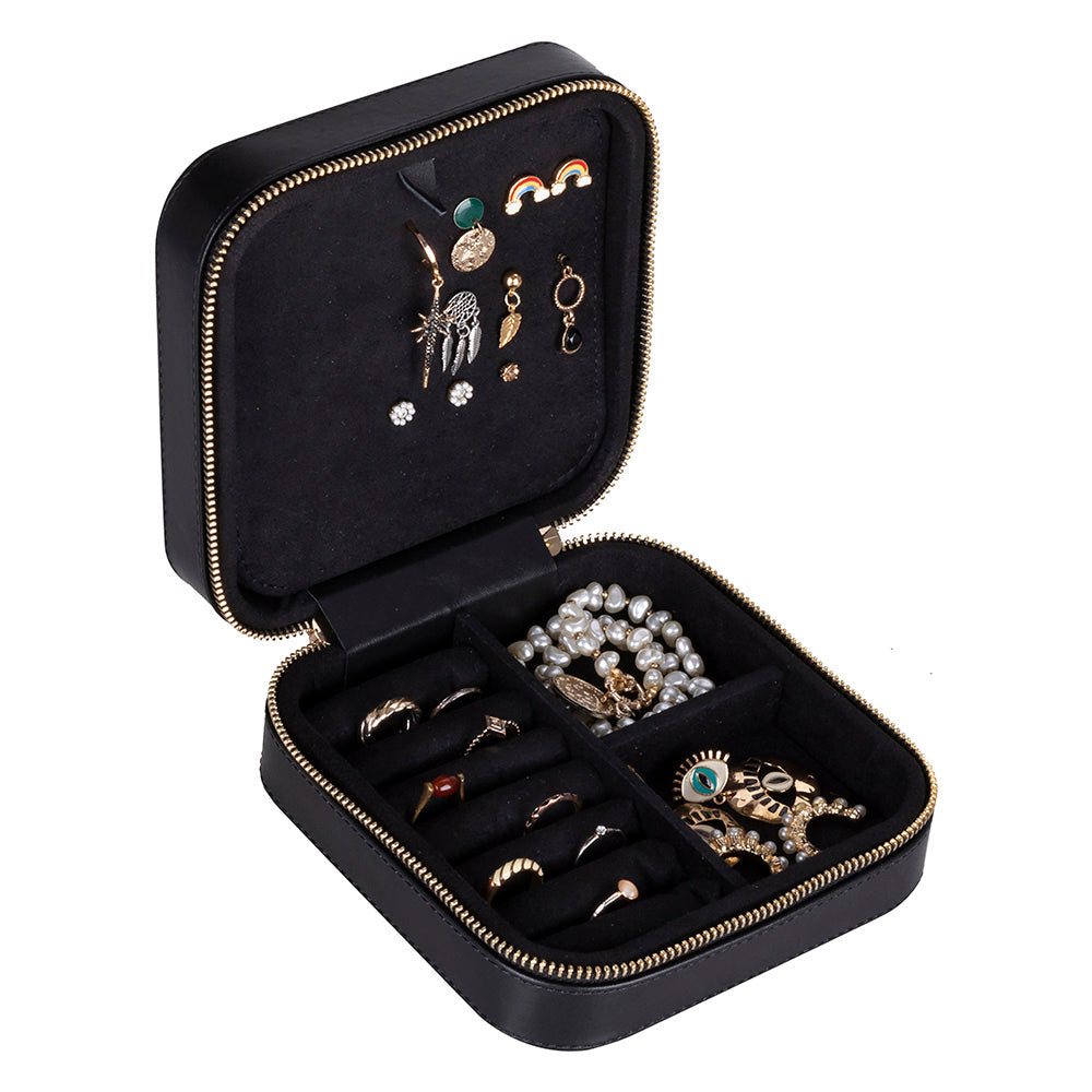 Amanda Genuine Leather Jewelry Box