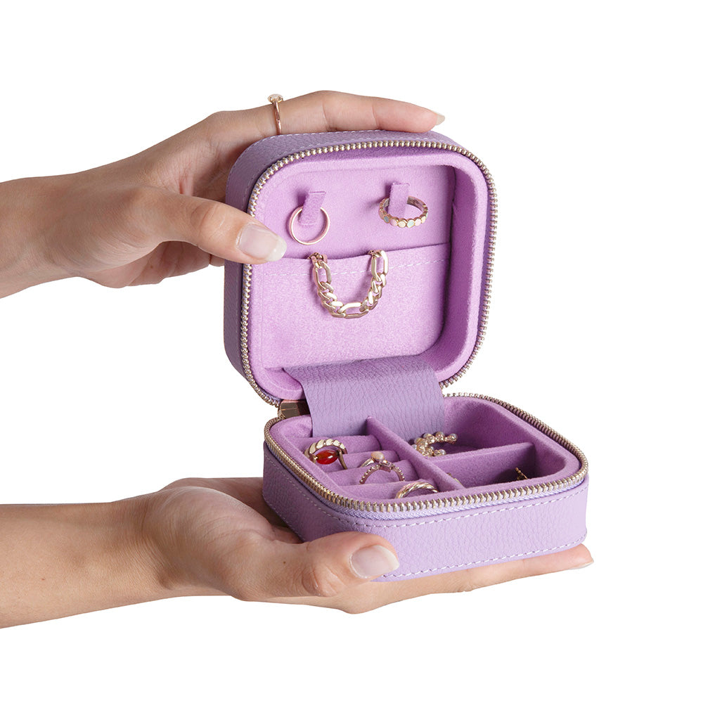 Amanda Genuine Leather Jewelry Box