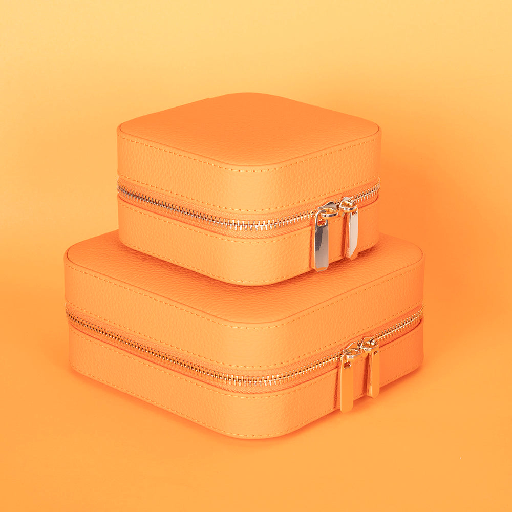 Amanda Genuine Leather Jewelry Box