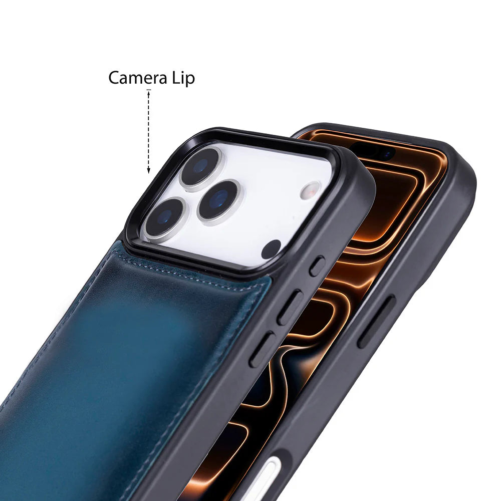 Magic iPhone 17 Pro Deri Ayrılabilir Cüzdan Kılıf (RFID, Bouletta)