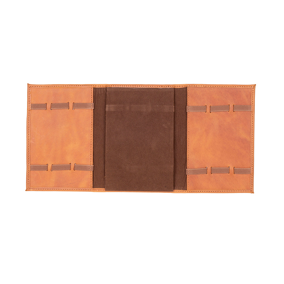 Triple Watch Band Genuine Leather Organizer