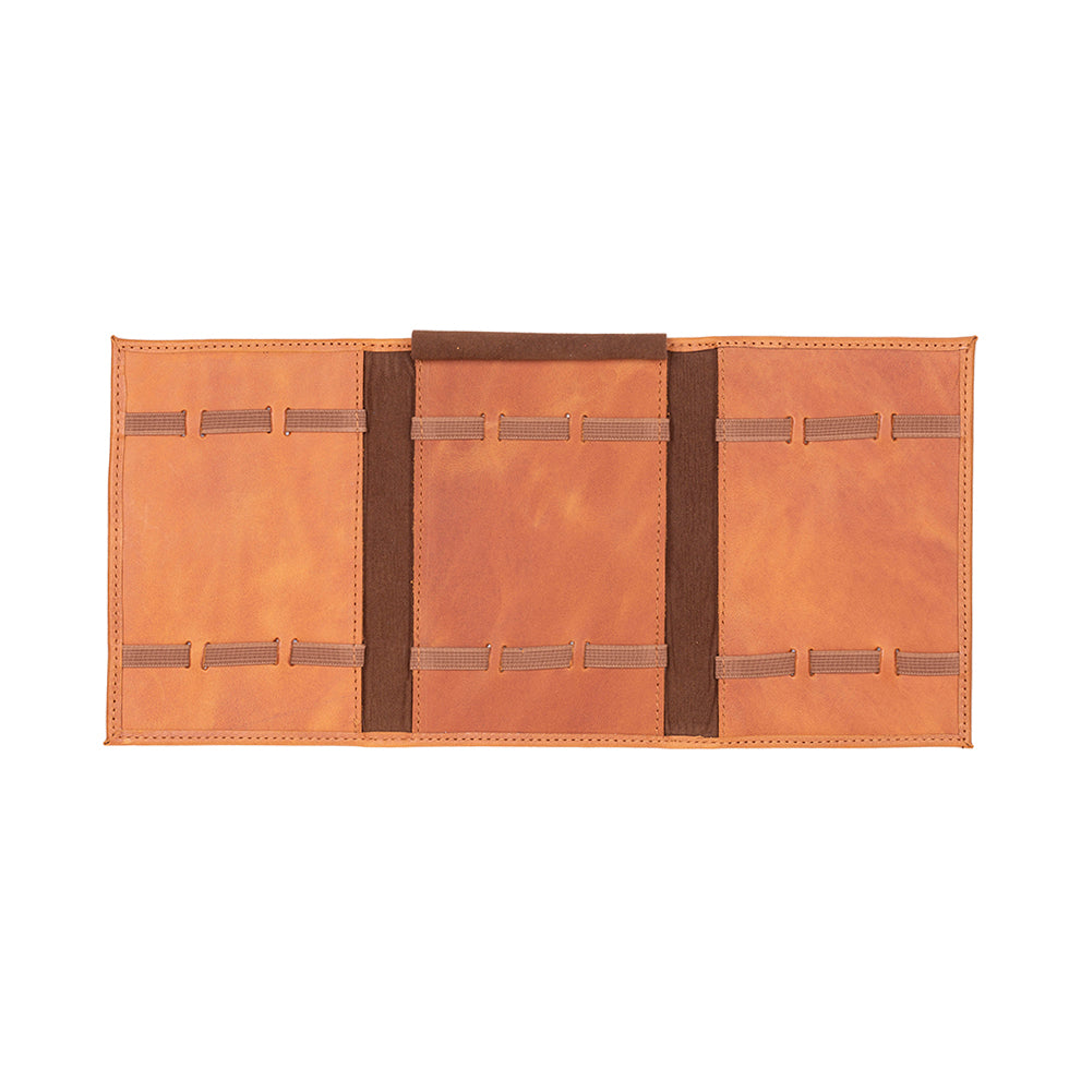 Triple Watch Band Genuine Leather Organizer