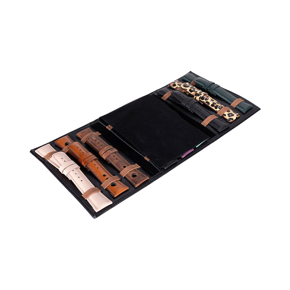 Triple Watch Band Genuine Leather Organizer