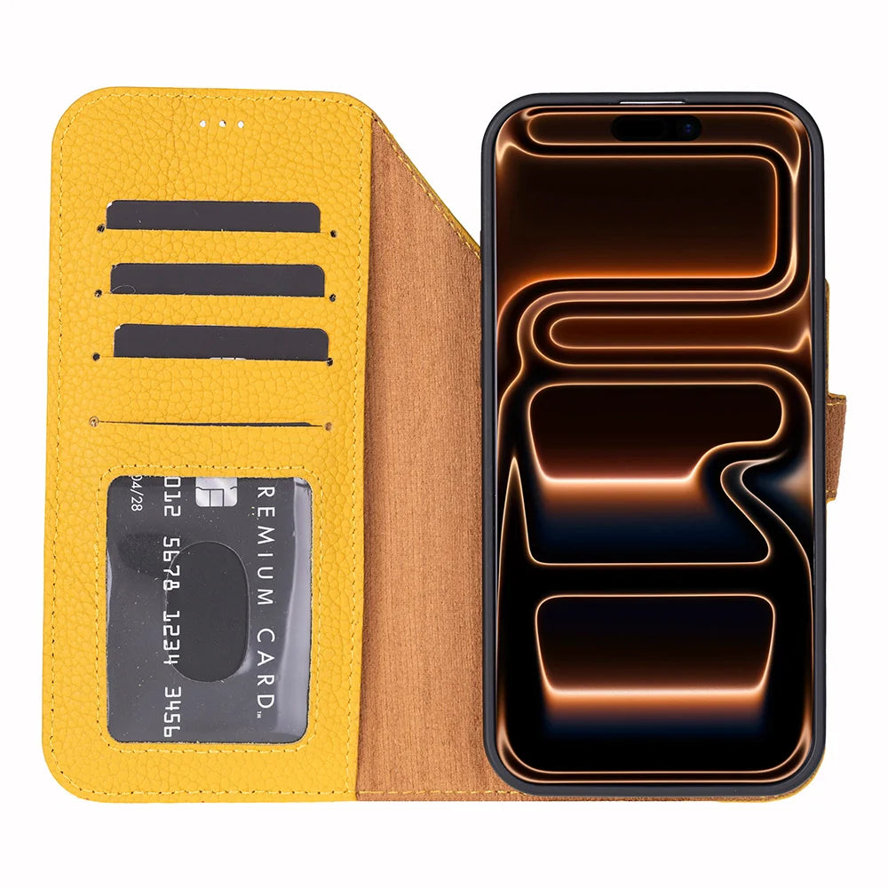 Magic iPhone 18 Pro / 17 Pro Leather Detachable Wallet Case (RFID)