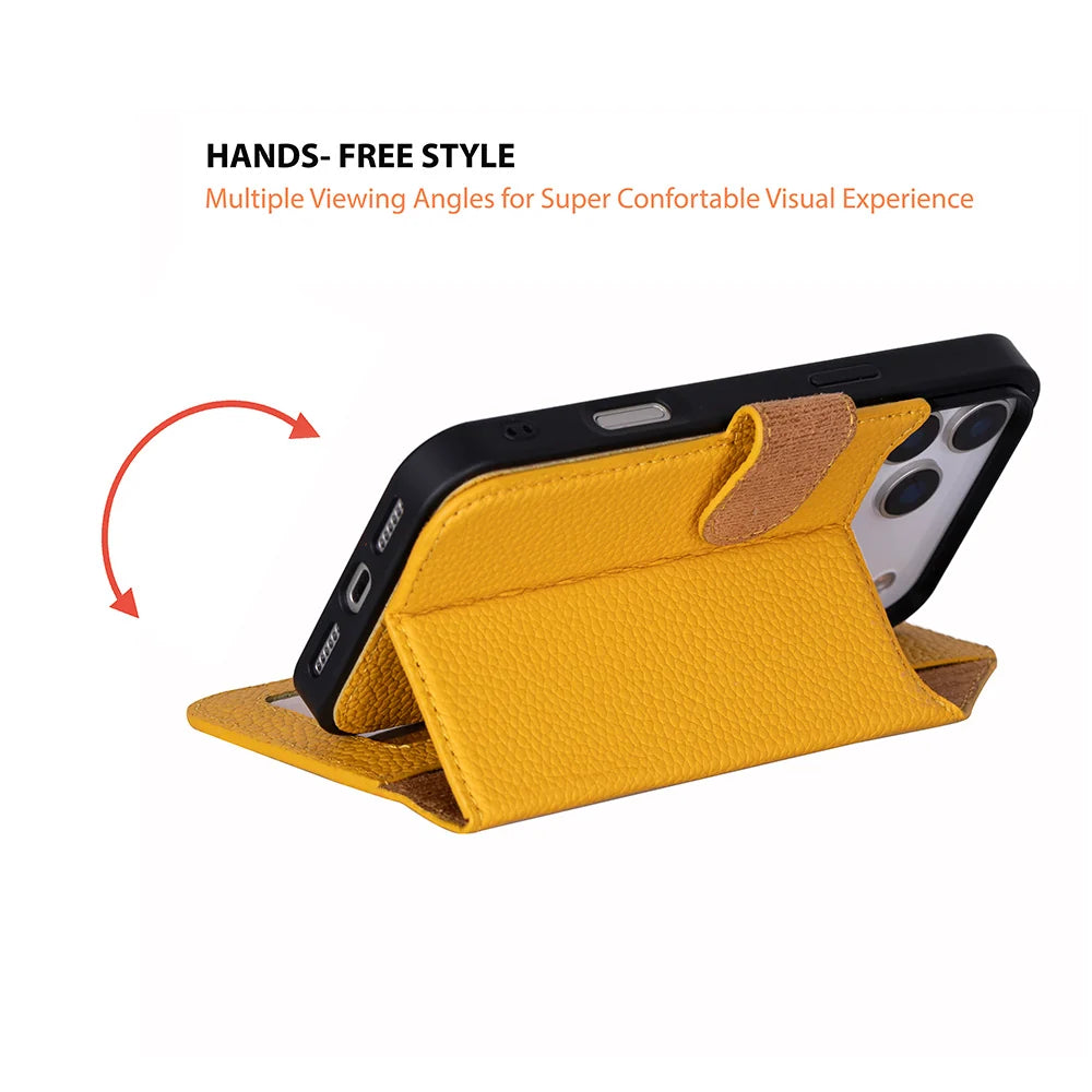 Magic iPhone 18 Pro / 17 Pro Leather Detachable Wallet Case (RFID)