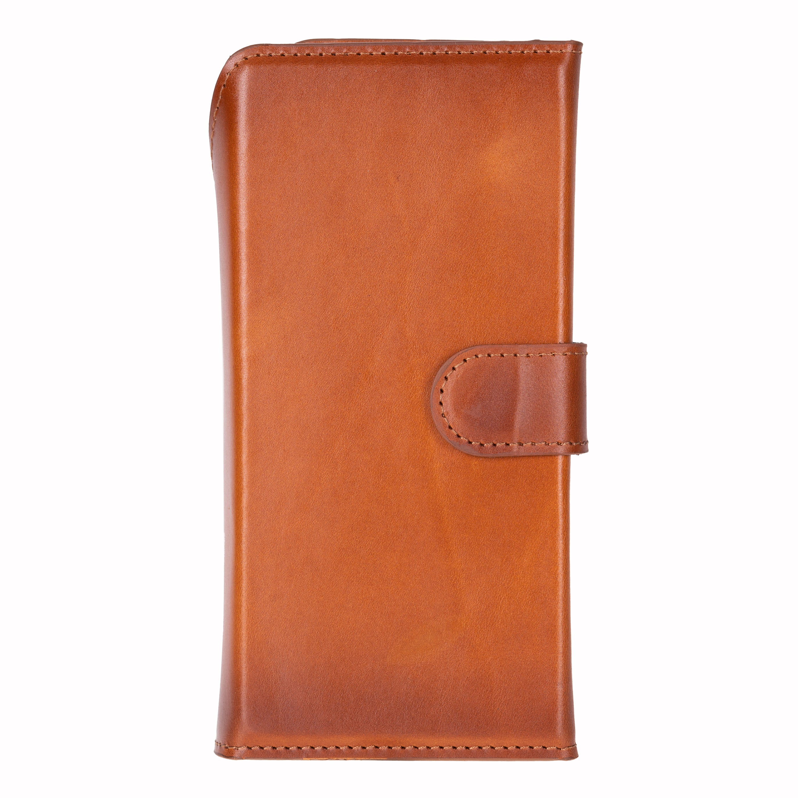 Santa iPhone 17 Pro Max Genuine Leather Detachable Wallet Case