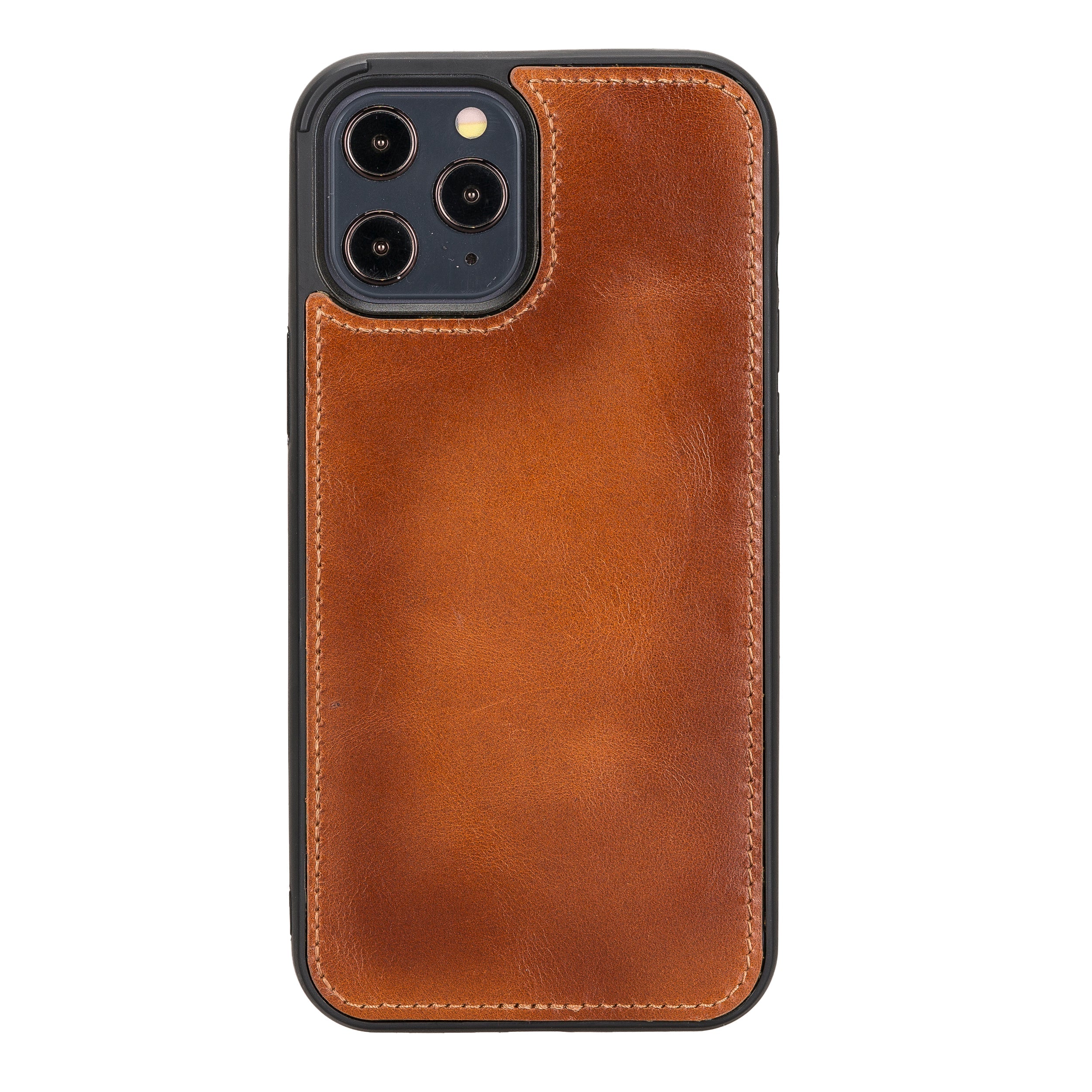 Magic iPhone 12 Pro Max Çıkarılabilir Hakiki Deri Cüzdan Kılıf