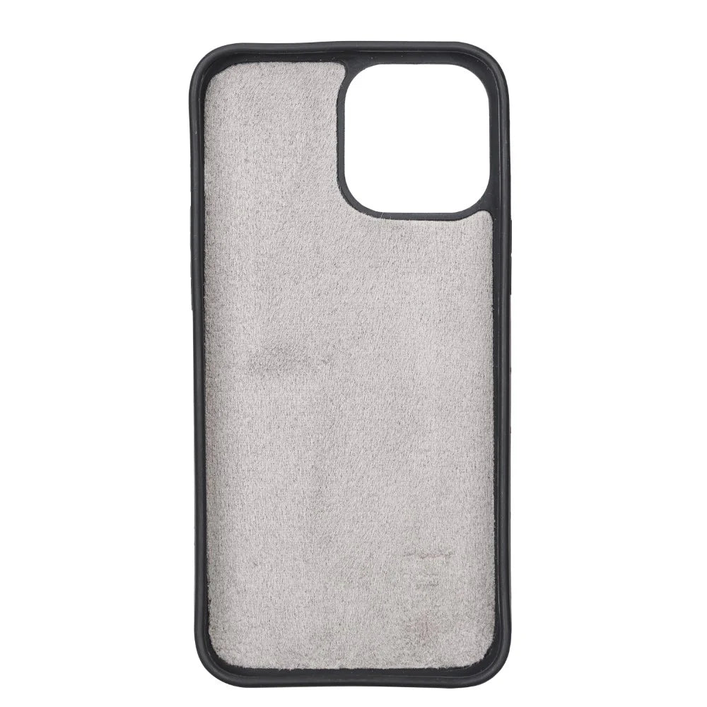 Magic iPhone 13 Pro Max Genuine Leather Detachable Wallet Case