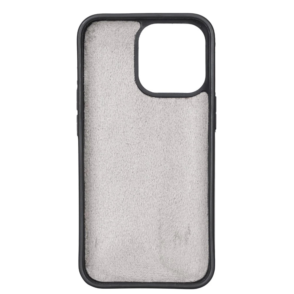 Magic iPhone 13 Pro Genuine Leather Detachable Wallet Case